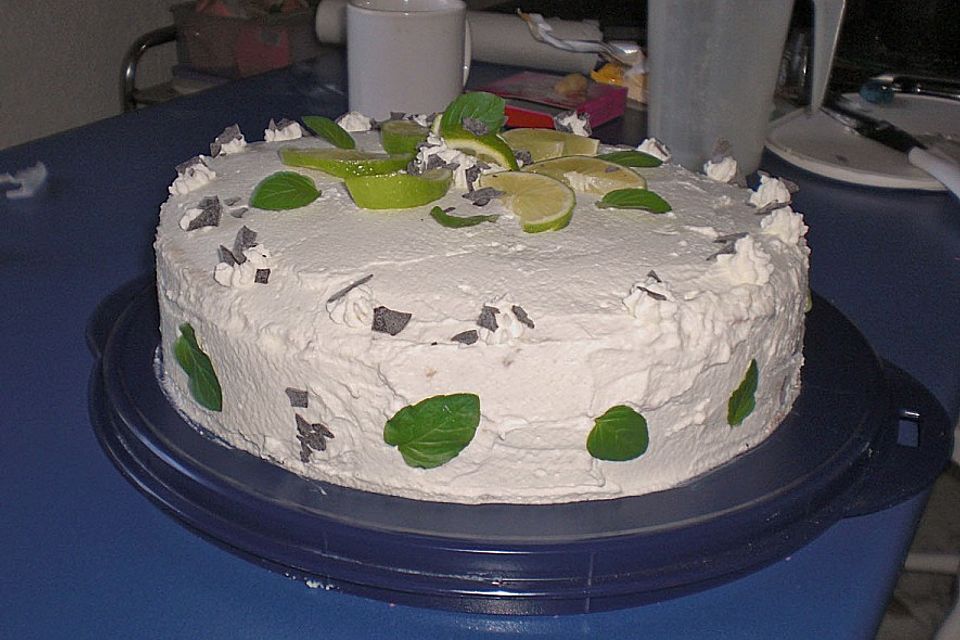 Mojito-Torte