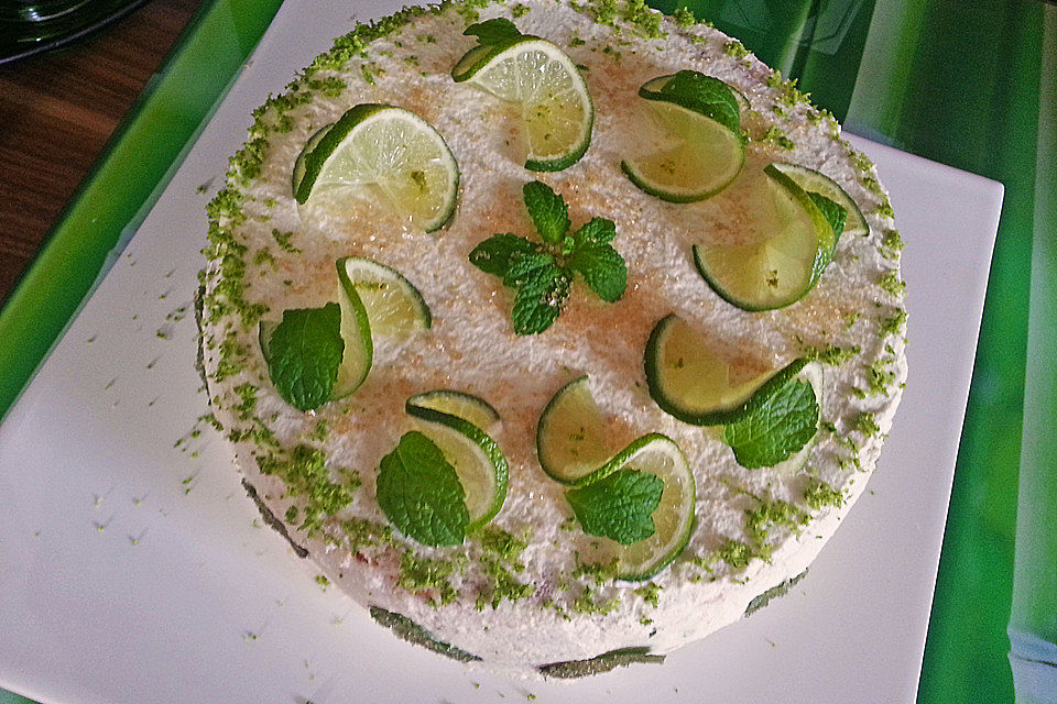 Mojito-Torte