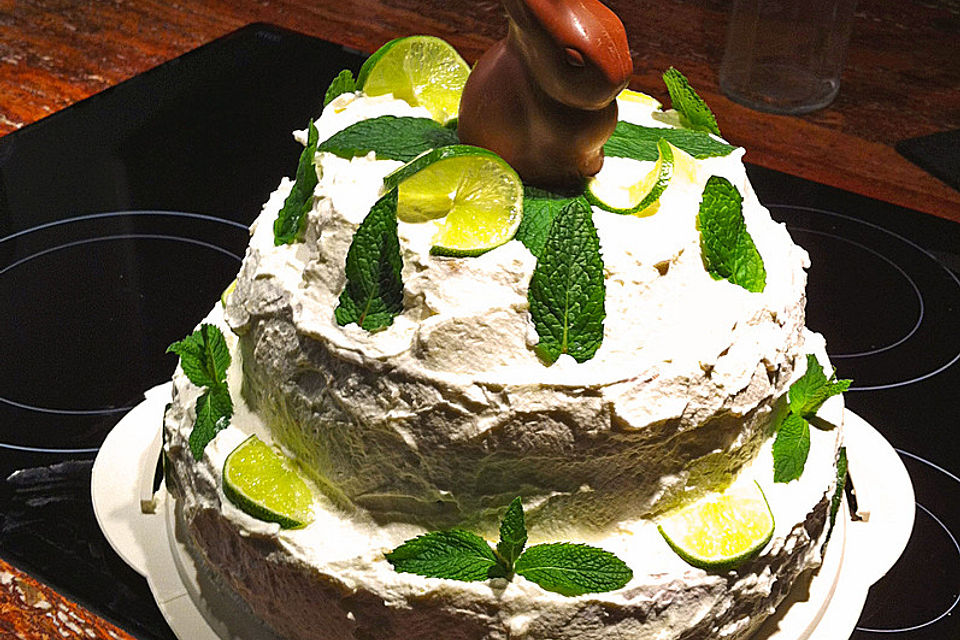 Mojito-Torte