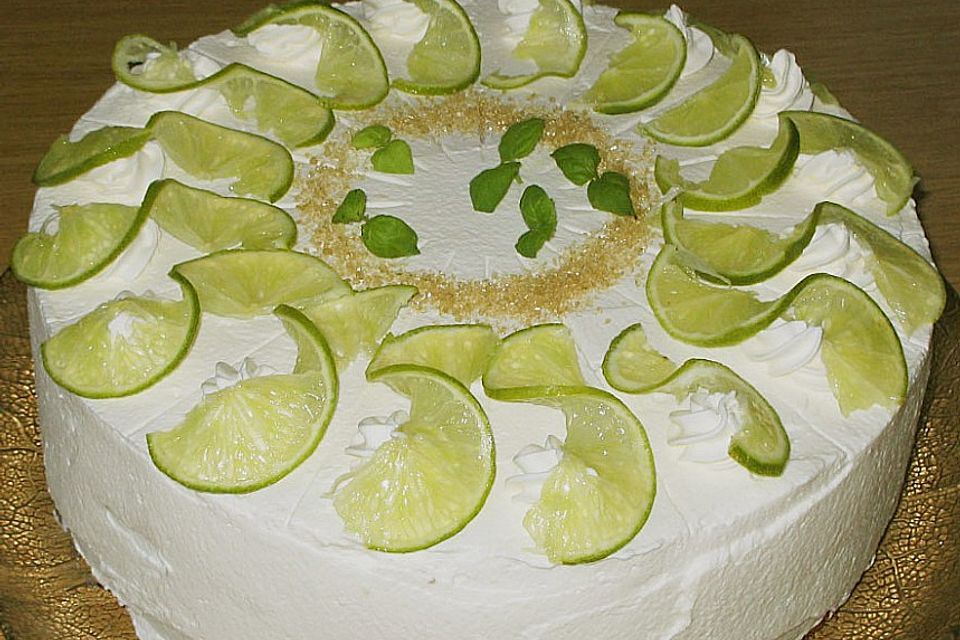 Mojito-Torte