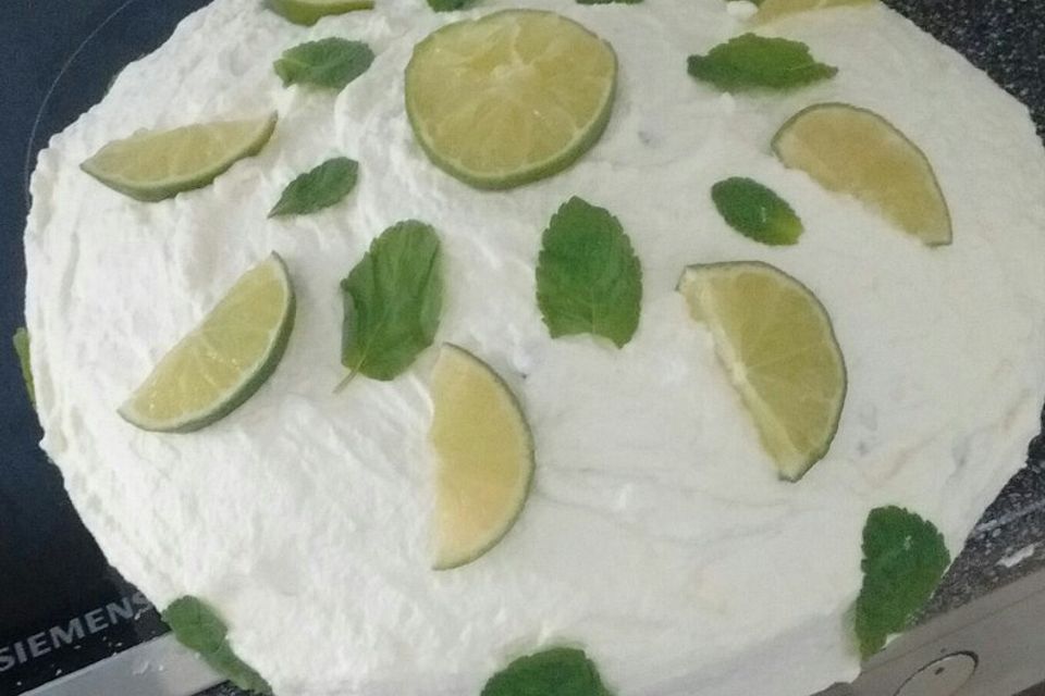 Mojito-Torte