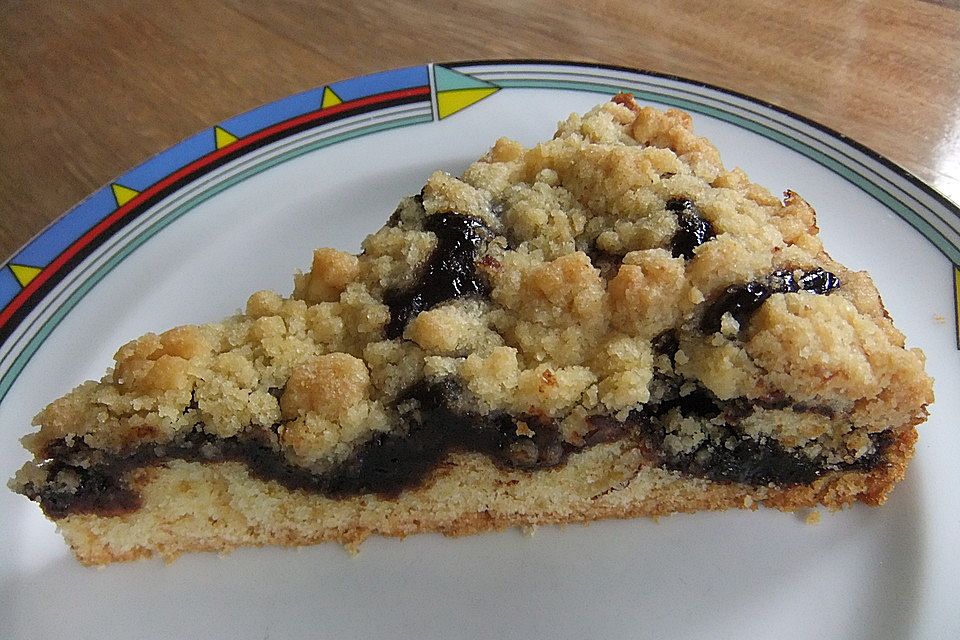 Schneller Pflaumenkuchen mit Pflaumenmus