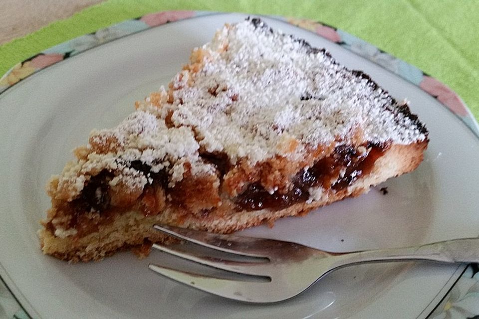 Schneller Pflaumenkuchen mit Pflaumenmus