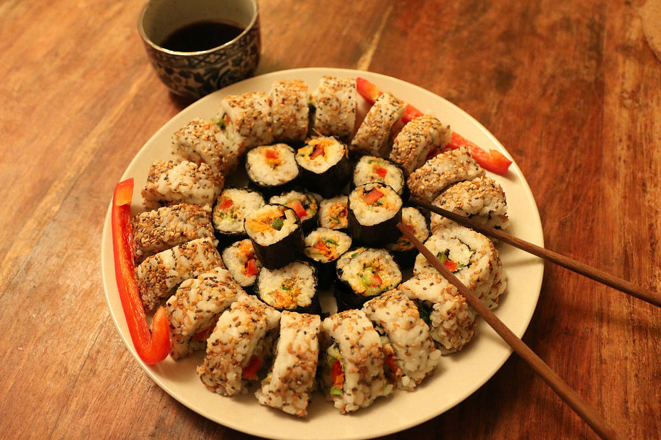 Veganes Sushi Deluxe