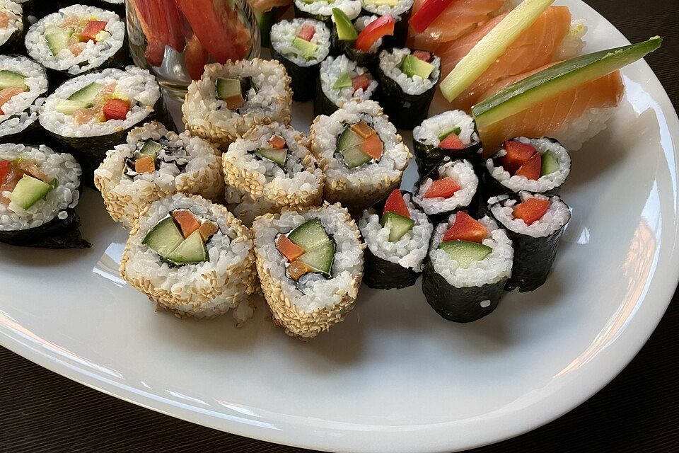 Veganes Sushi Deluxe