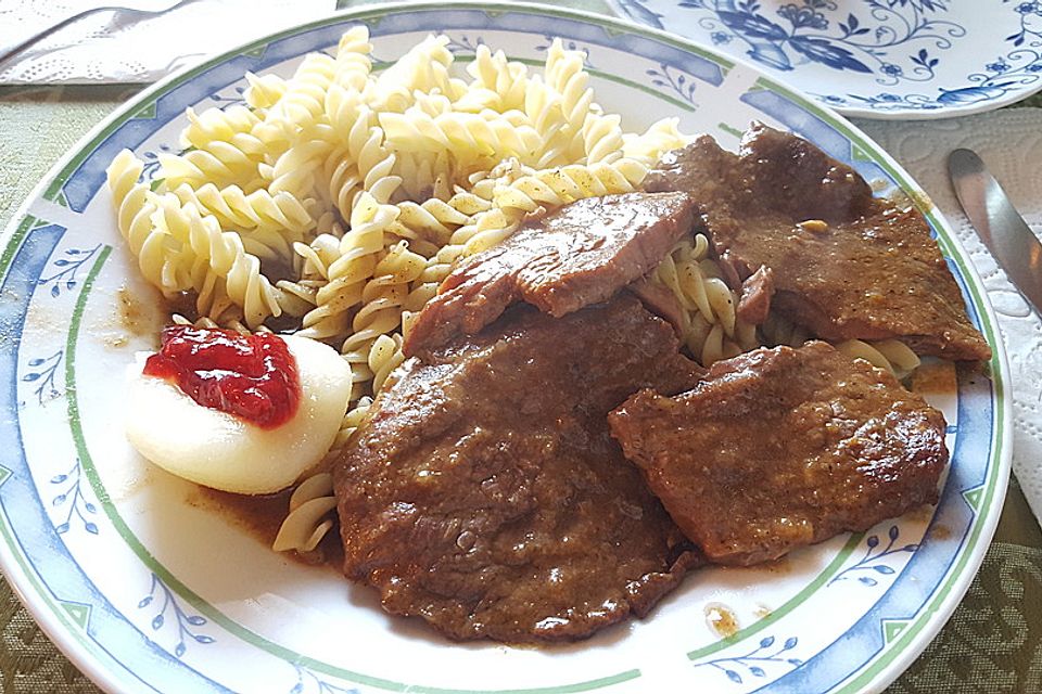 Opas Rindsschnitzel