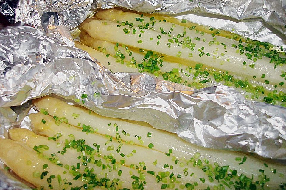 Spargel im eigenen Saft