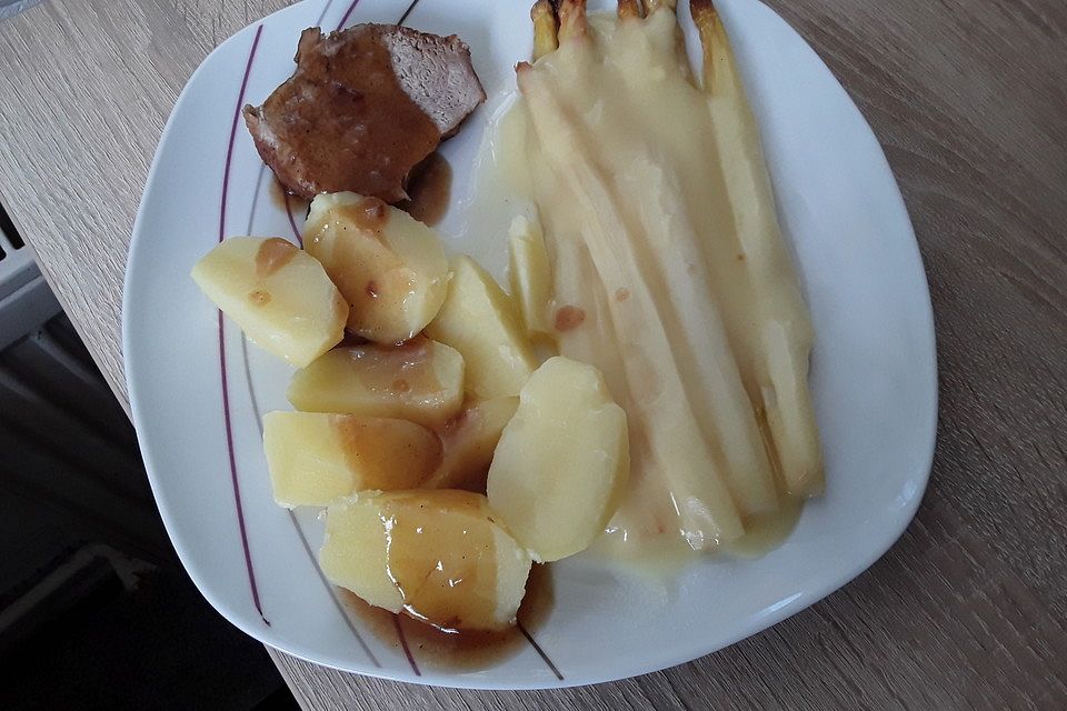 Spargel im eigenen Saft