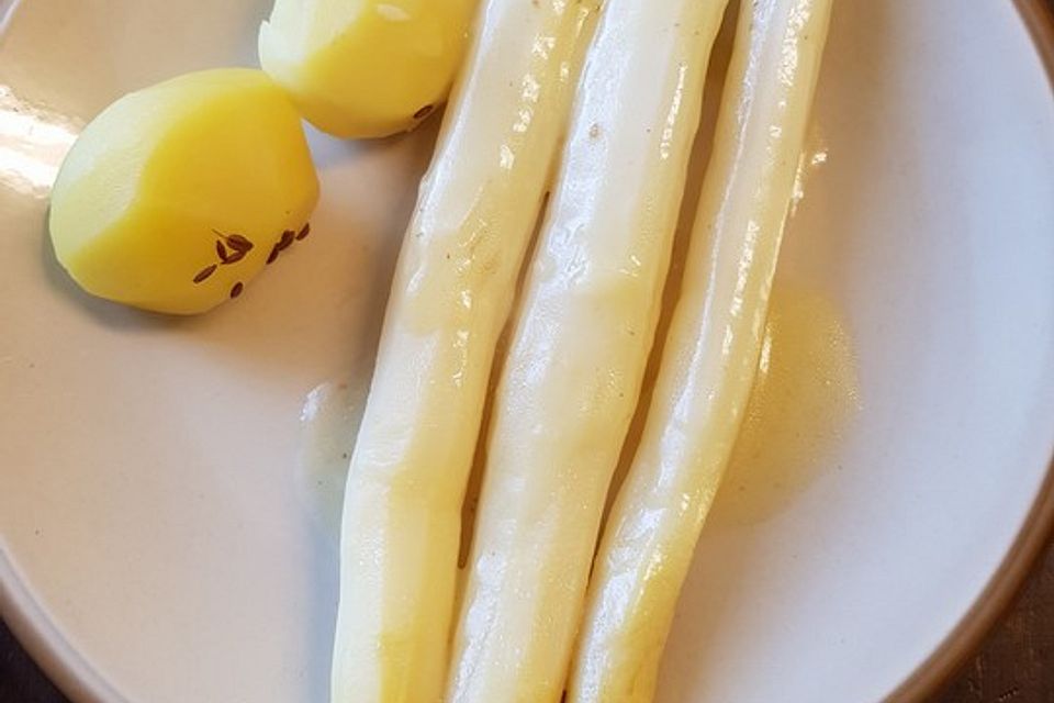 Spargel im eigenen Saft