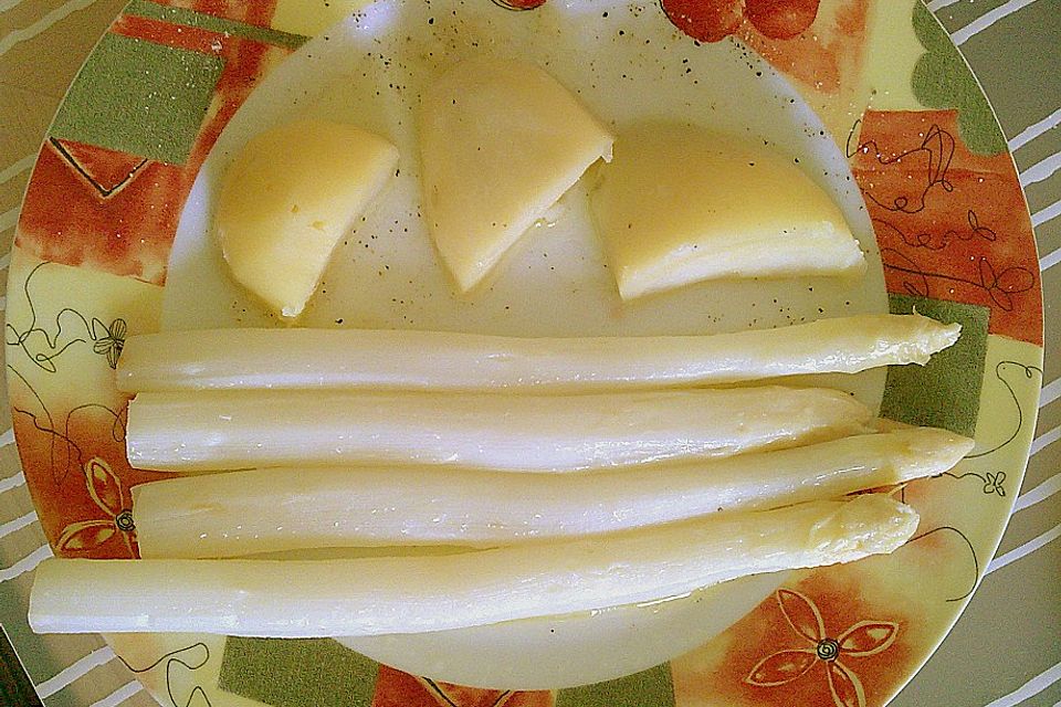 Spargel im eigenen Saft