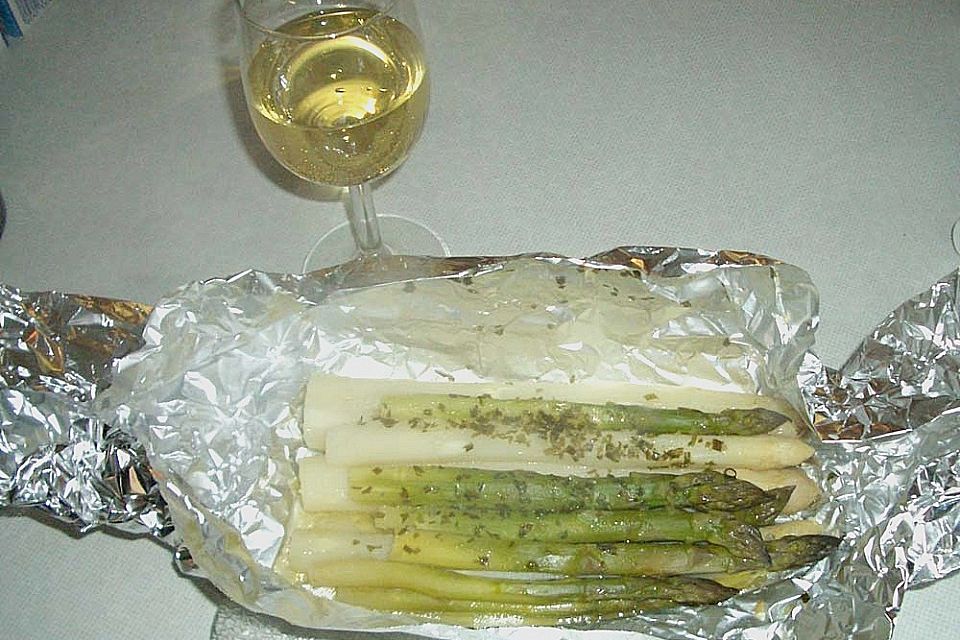 Spargel im eigenen Saft