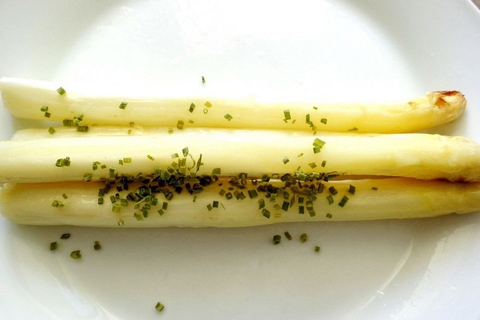 Spargel im eigenen Saft