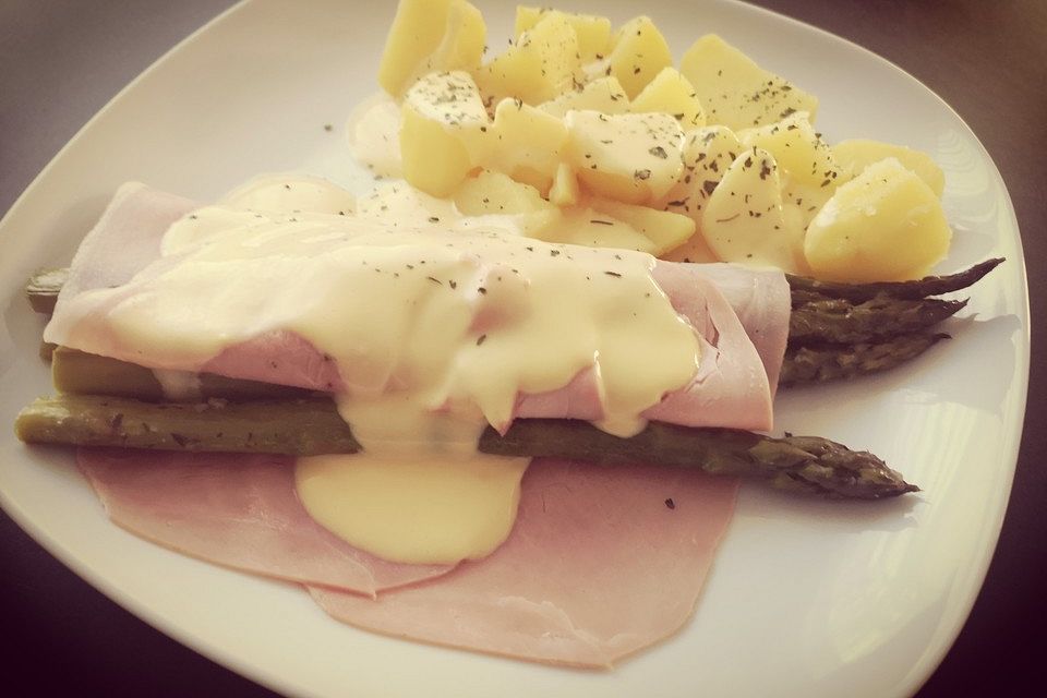 Spargel im eigenen Saft