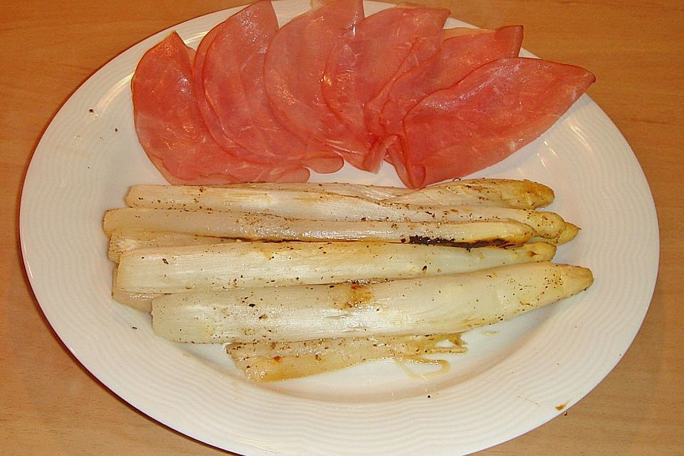 Spargel im eigenen Saft