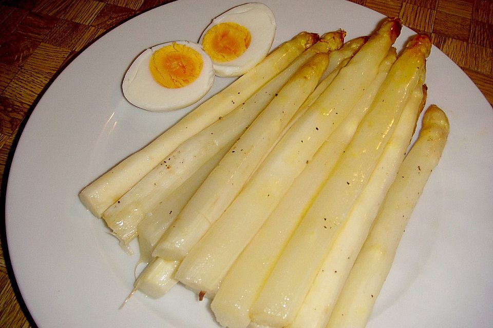 Spargel im eigenen Saft