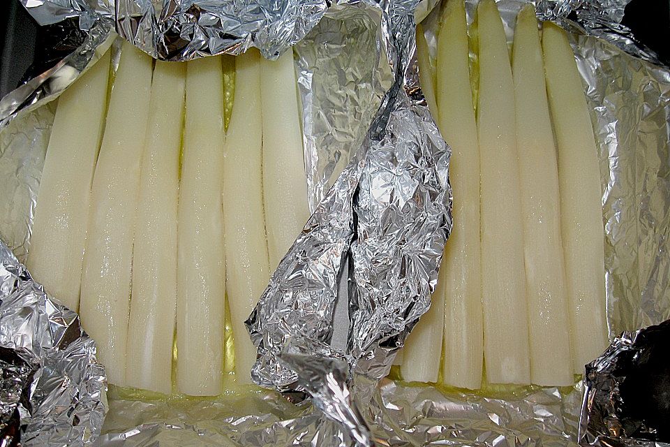 Spargel im eigenen Saft