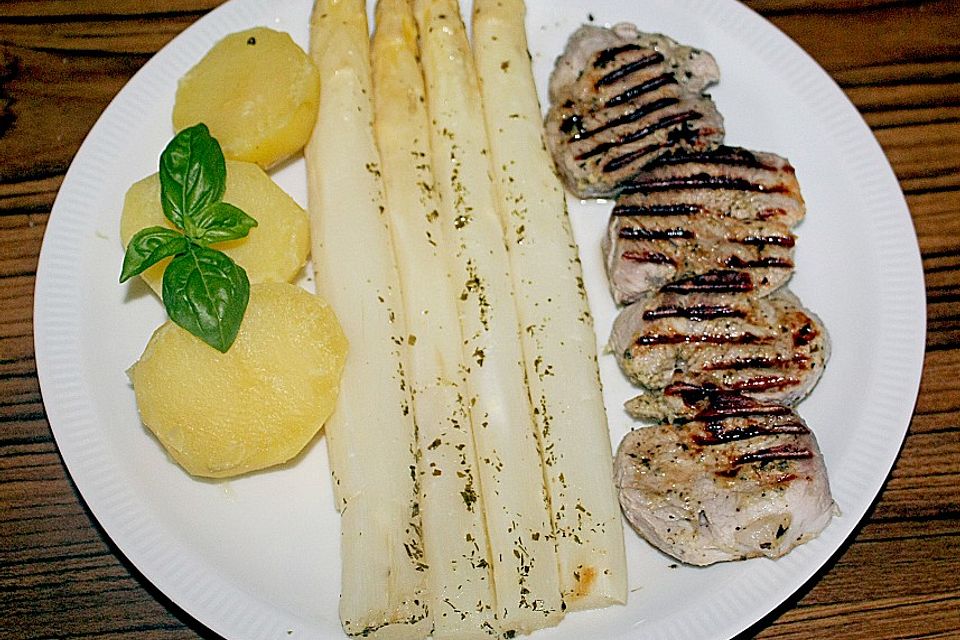 Spargel im eigenen Saft