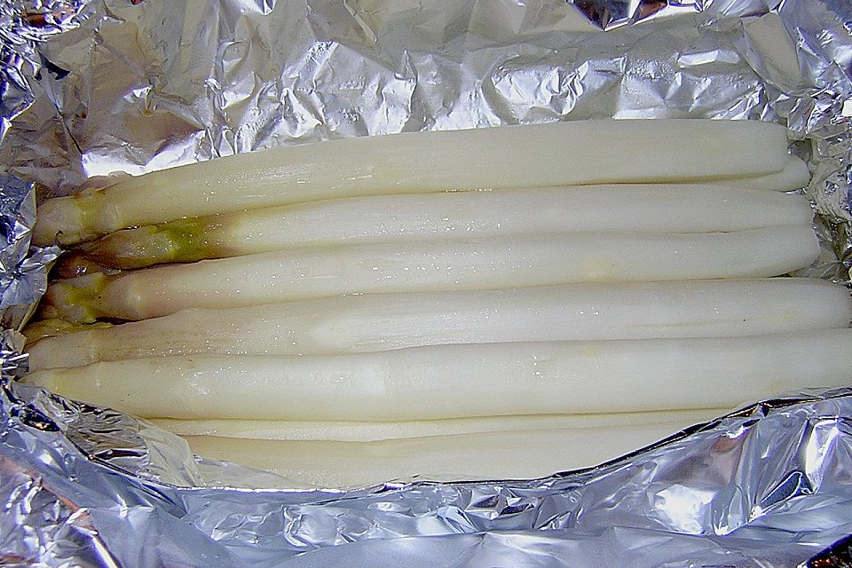 Spargel im eigenen Saft