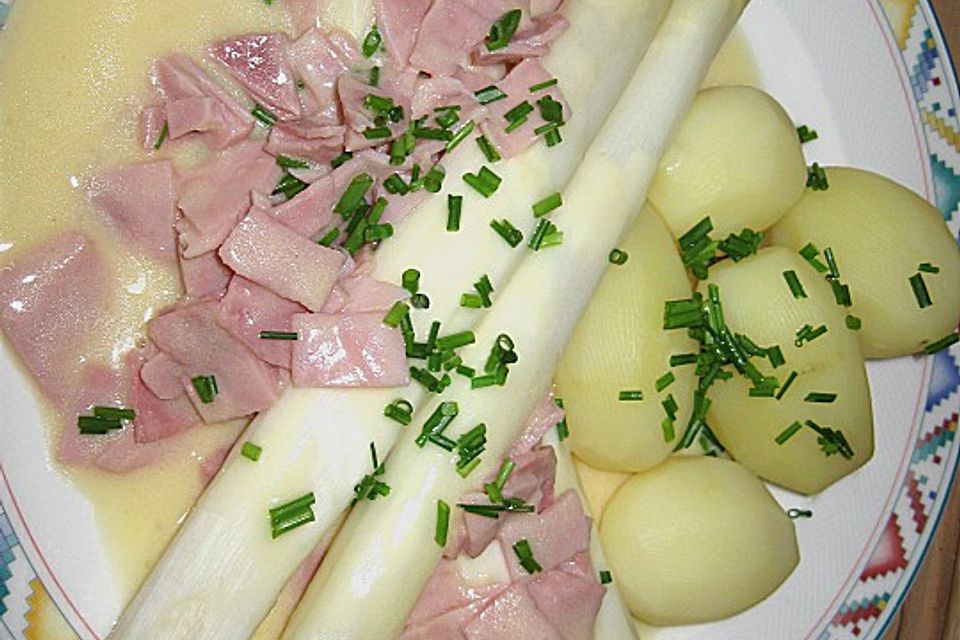 Spargel im eigenen Saft