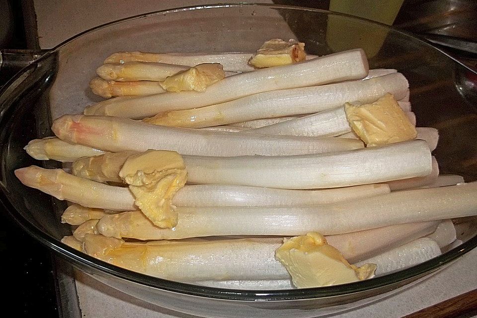 Spargel im eigenen Saft