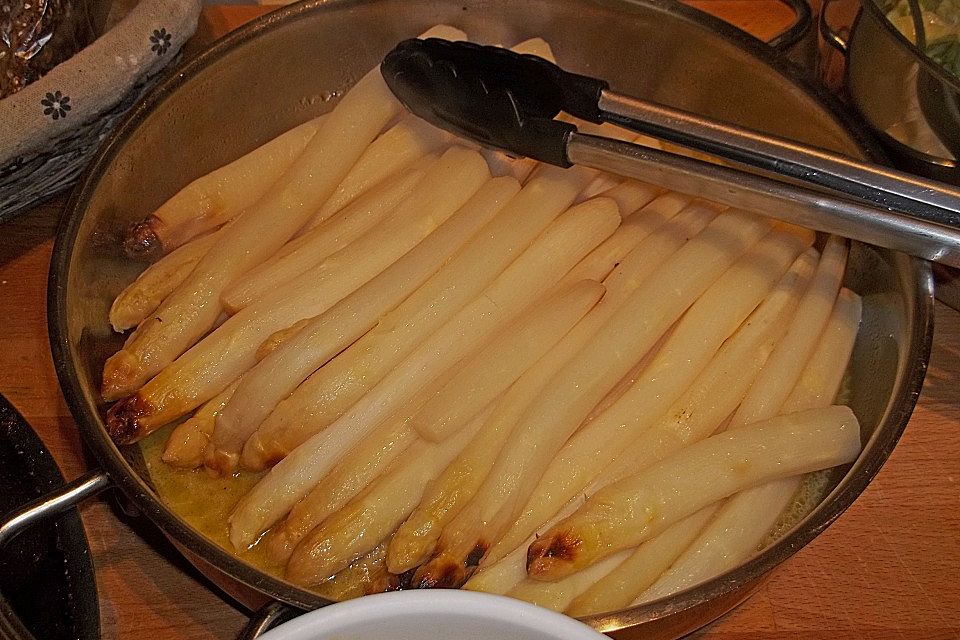 Spargel im eigenen Saft