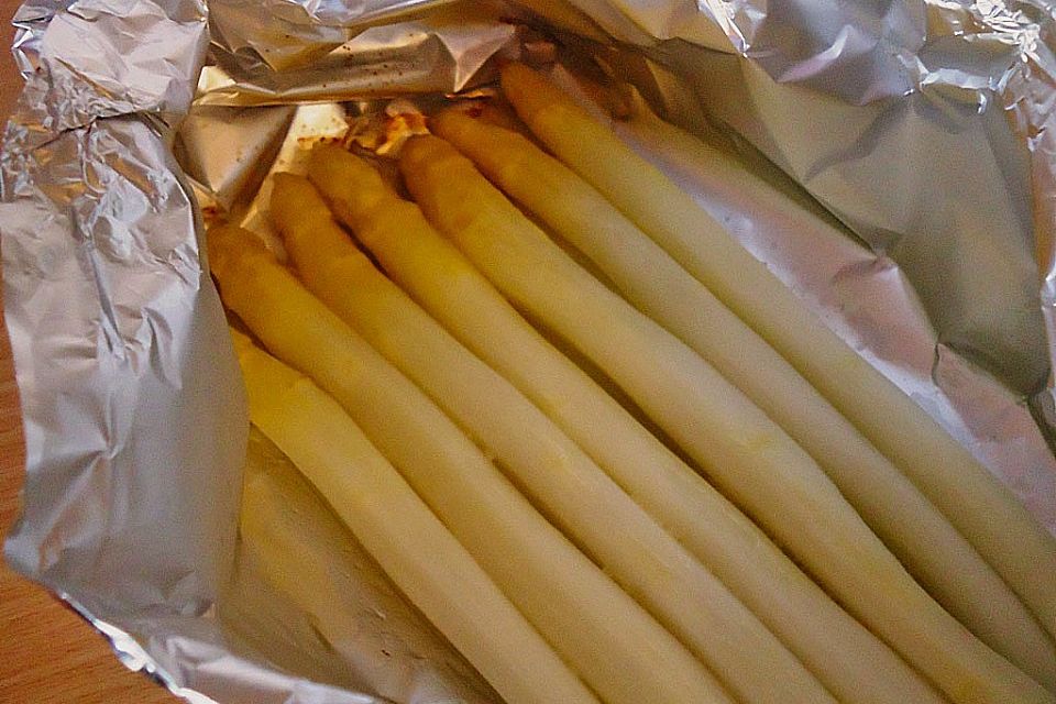 Spargel im eigenen Saft