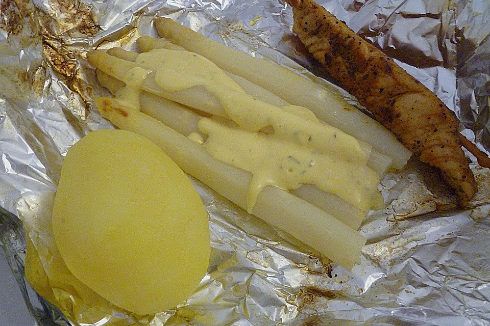 Spargel im eigenen Saft