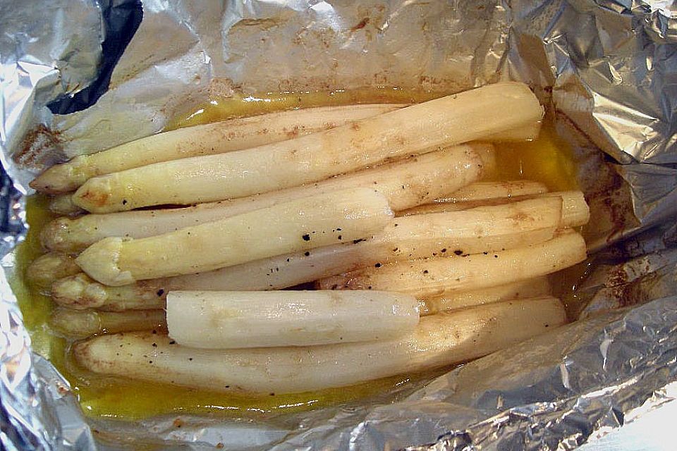 Spargel im eigenen Saft