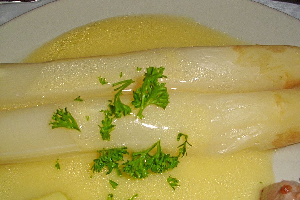 Spargel im eigenen Saft