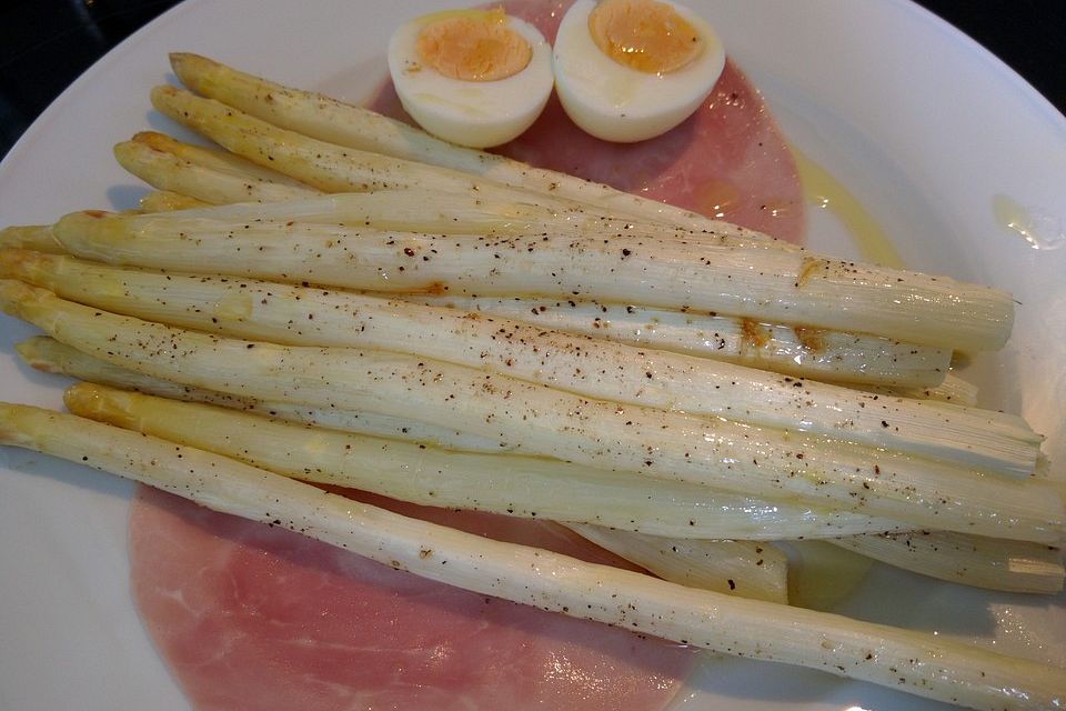 Spargel im eigenen Saft