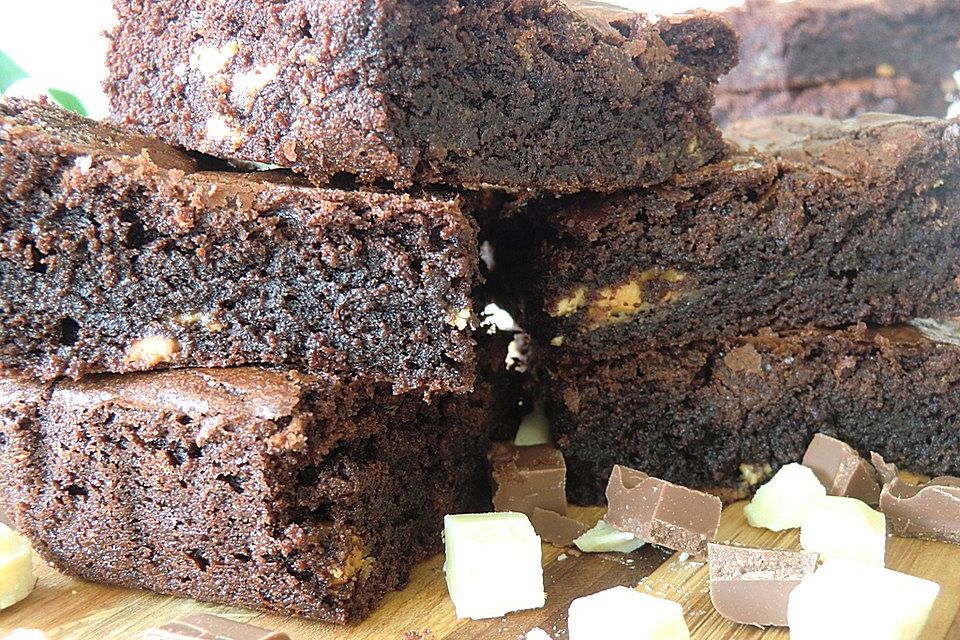 Amerikanische Brownies