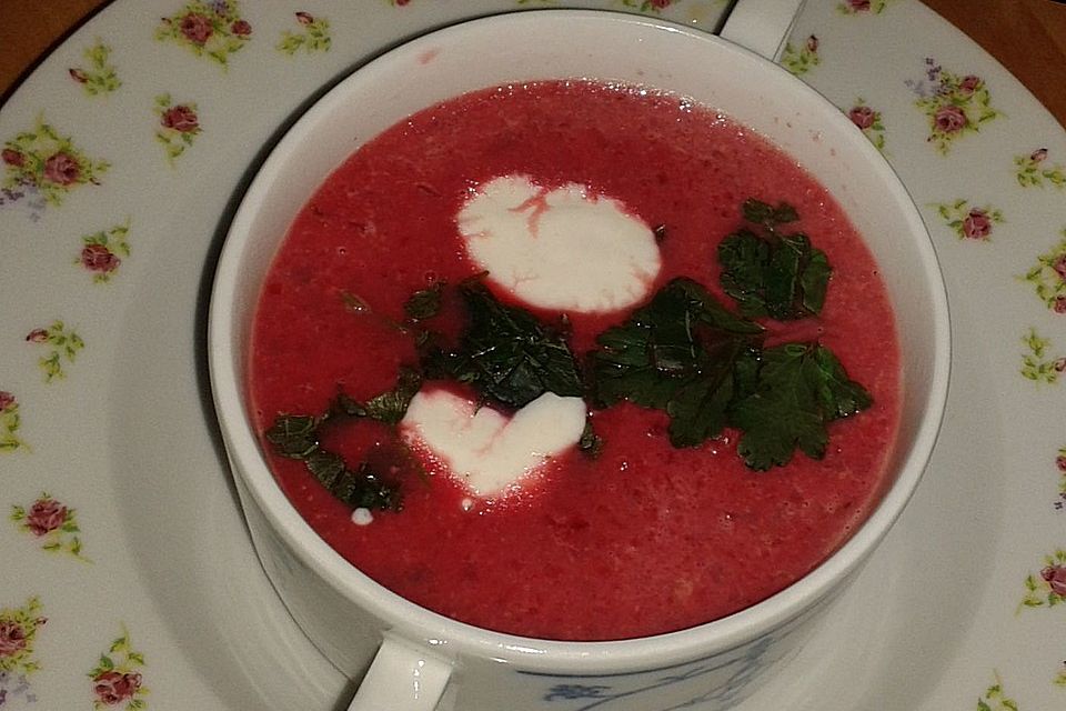 Rote-Bete-Hüttensuppe