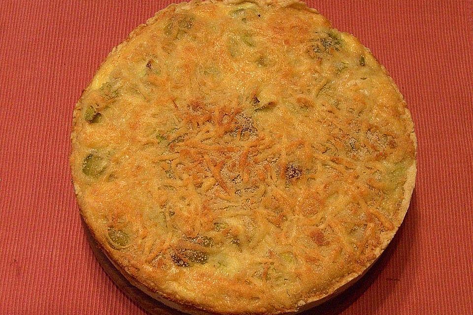 Lauch-Rosenkohl-Quiche