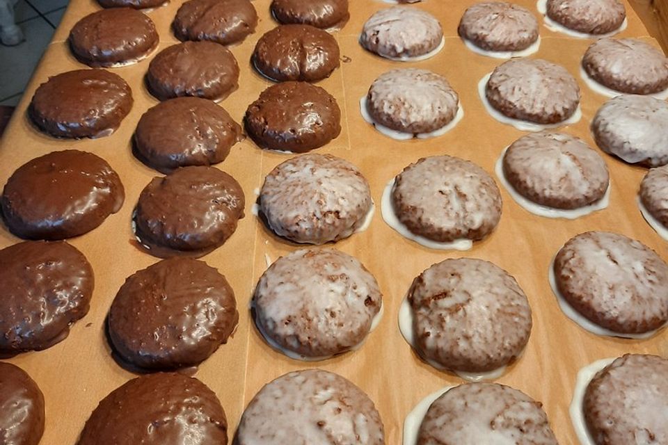 Leckere Lebkuchen mit Nutella