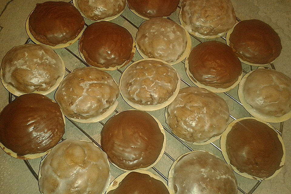 Leckere Lebkuchen mit Nutella