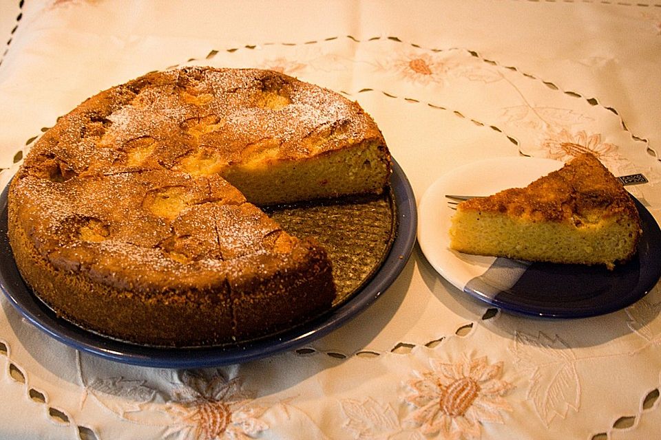 Milchreiskuchen mit Safran