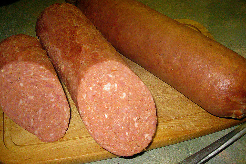 Kochsalami auf ungarische Art