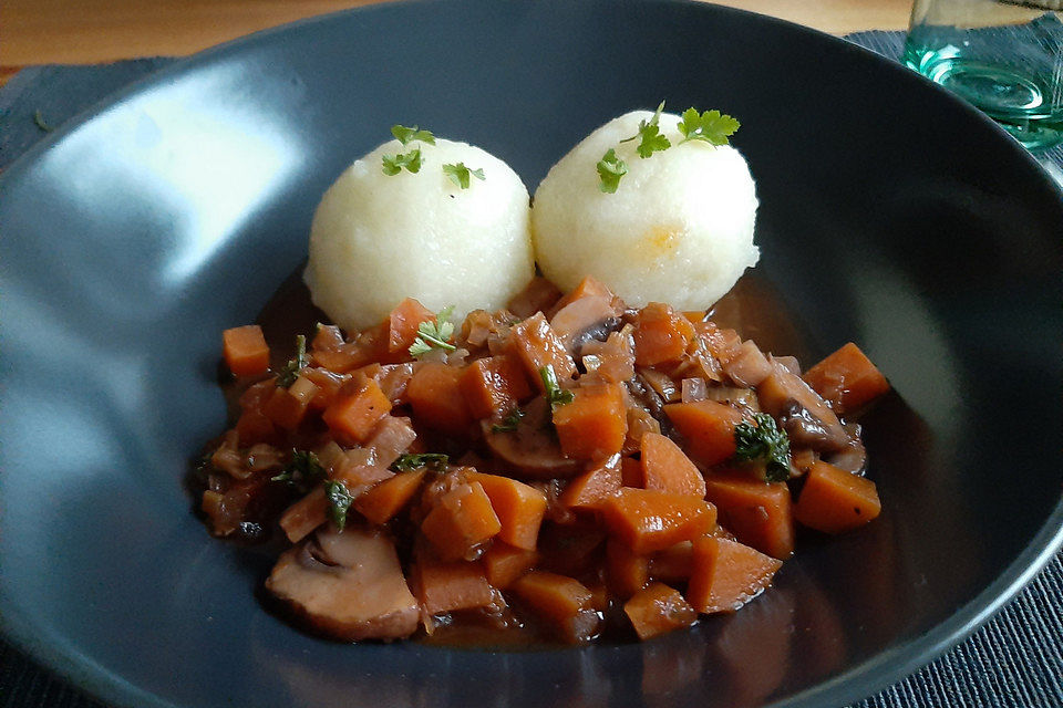 Boeuf Bourguignon vegetarisch