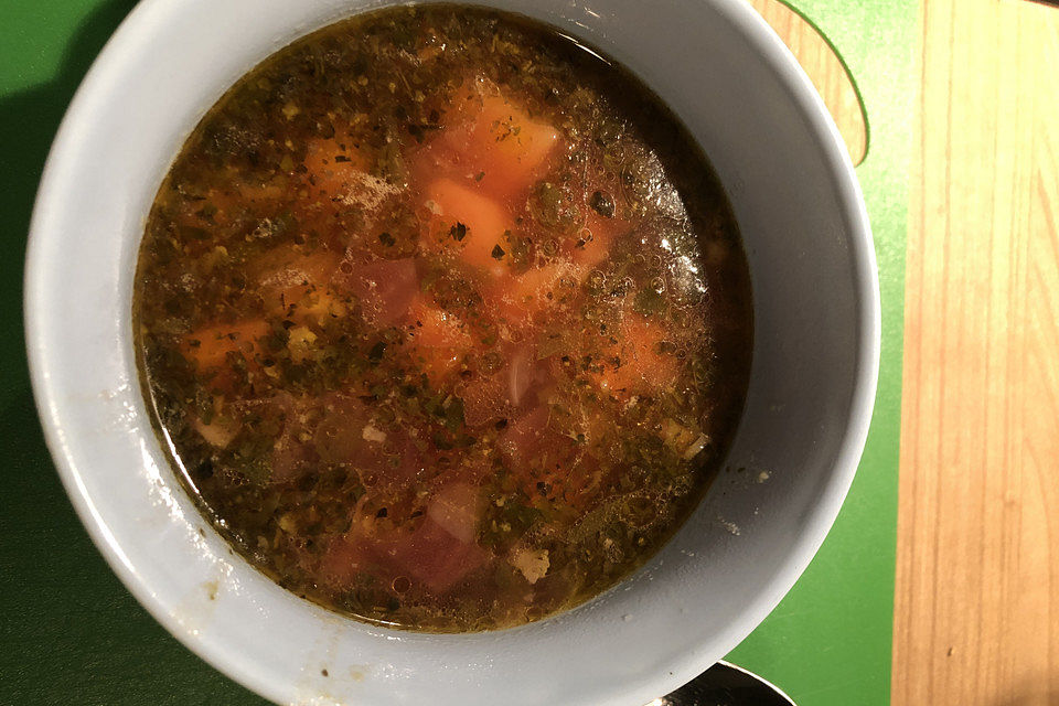 Sächsische Kartoffelsuppe