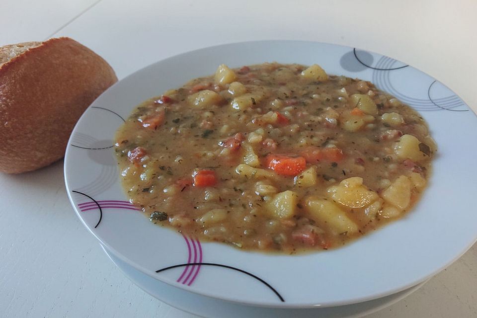 Sächsische Kartoffelsuppe