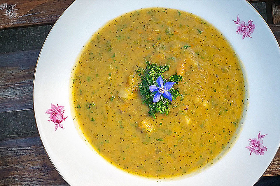 Sächsische Kartoffelsuppe