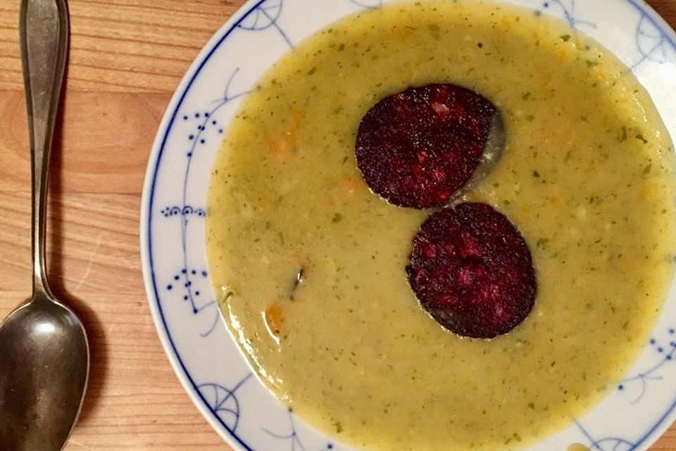 Sächsische Kartoffelsuppe