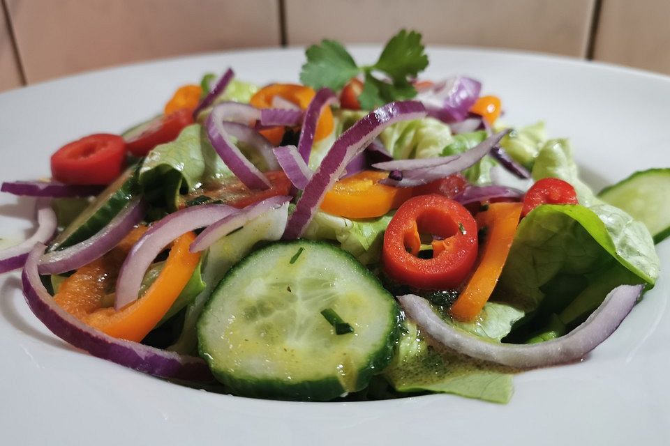 Vinaigrette für Salat