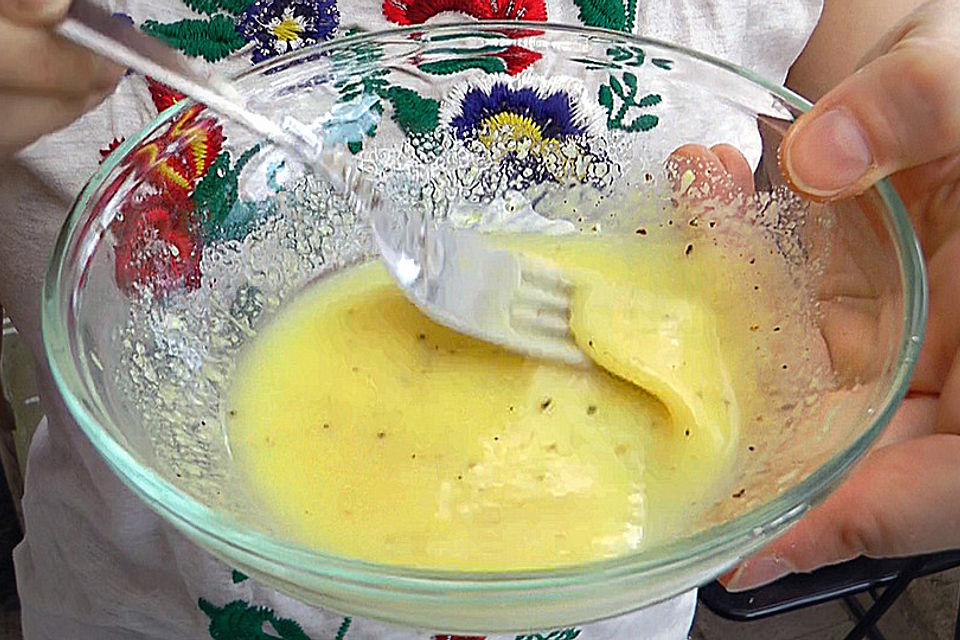 Vinaigrette für Salat