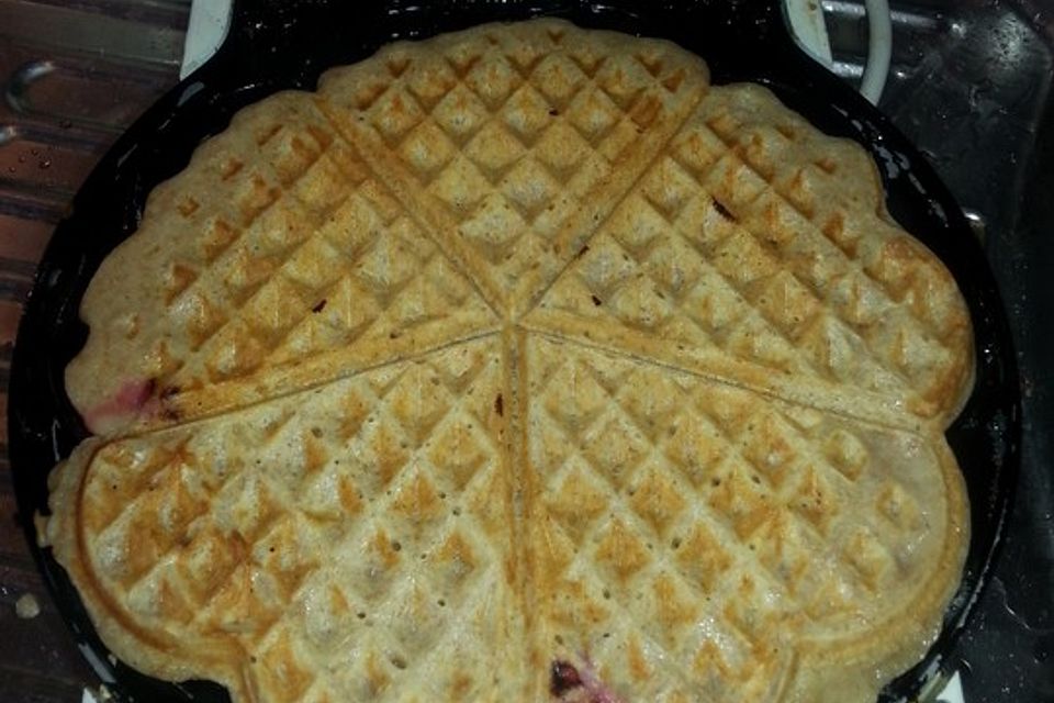 Waffeln ohne Zucker