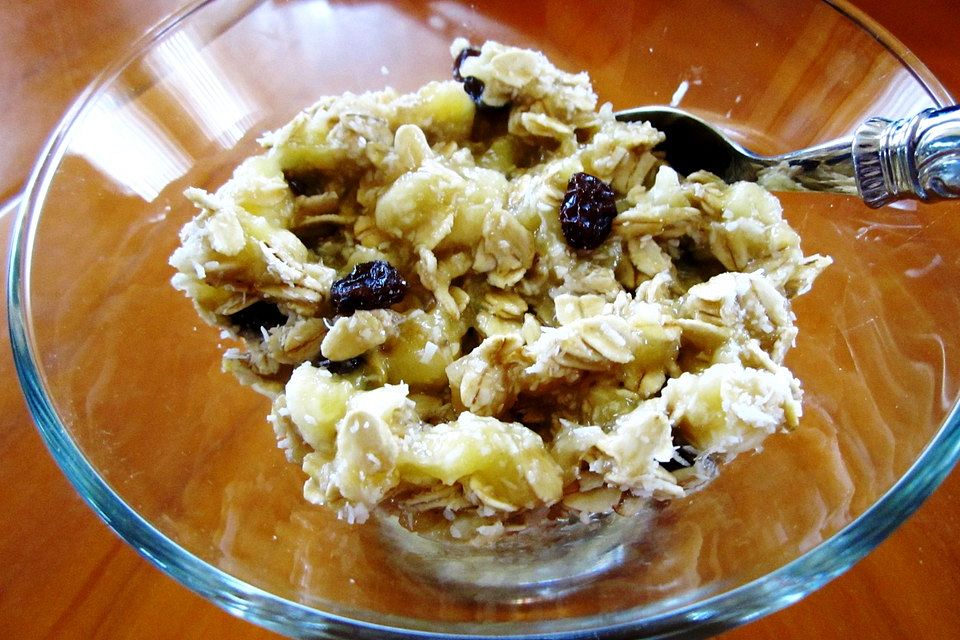 Bananenmüsli