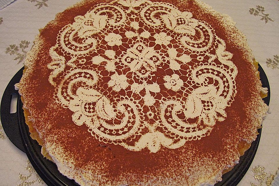 Schwedische Apfel - Sahne - Torte