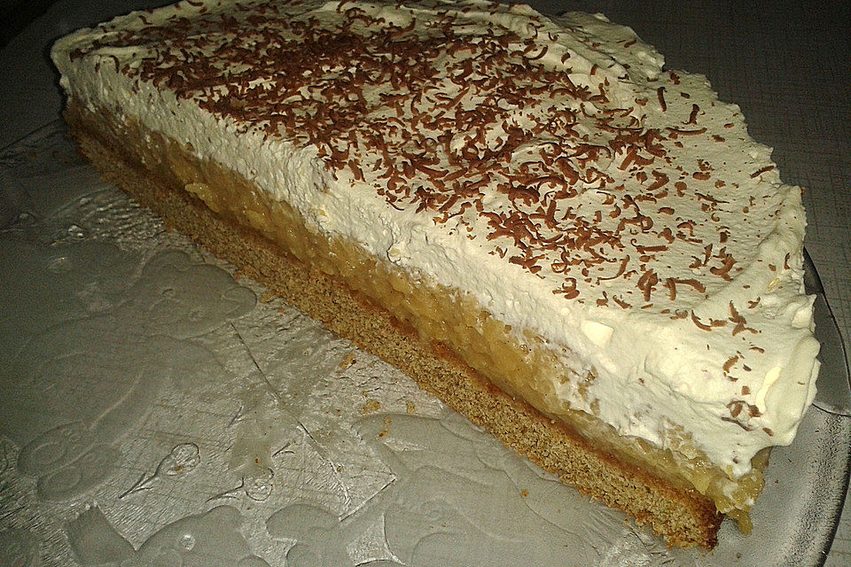 Schwedische Apfel - Sahne - Torte