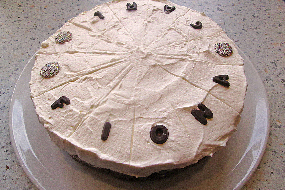 Schwedische Apfel - Sahne - Torte