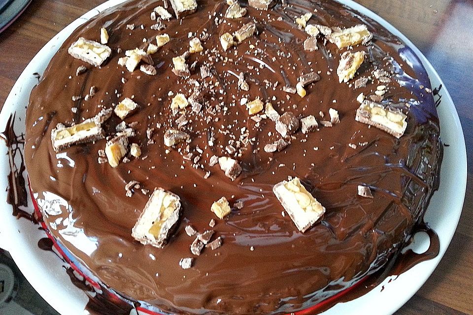 Snickers-Torte